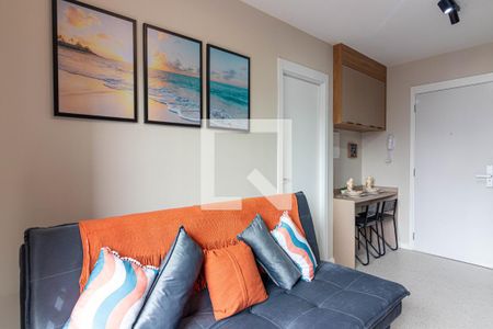 Sala de apartamento para alugar com 1 quarto, 26m² em Vila Olímpia, São Paulo