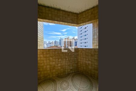 Sacada de apartamento para alugar com 1 quarto, 43m² em Nova Mirim, Praia Grande