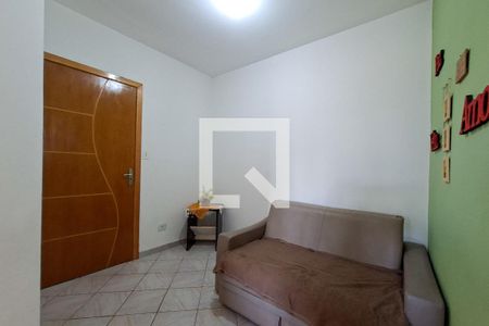 Hall de entrada de apartamento para alugar com 1 quarto, 43m² em Nova Mirim, Praia Grande
