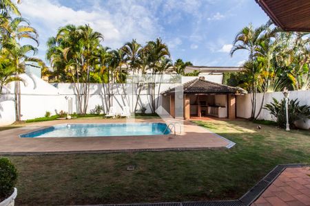 Vista da Sala de casa de condomínio à venda com 4 quartos, 410m² em  Alphaville, Santana de Parnaíba