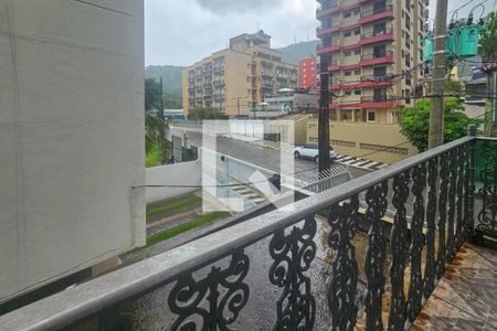 varanda  de apartamento para alugar com 1 quarto, 65m² em Vila Julia, Guarujá