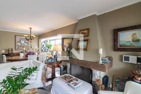 Sala de apartamento à venda com 3 quartos, 192m² em Moema, São Paulo