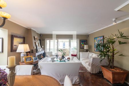 Sala de apartamento à venda com 3 quartos, 192m² em Moema, São Paulo