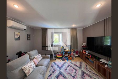 Sala  de casa de condomínio à venda com 2 quartos, 300m² em Residencial Tres (alphaville), Santana de Parnaíba