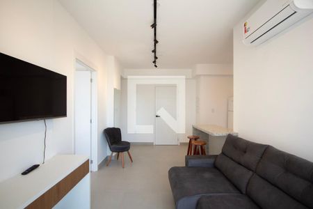 Sala  de apartamento para alugar com 1 quarto, 45m² em Parque Campolim, Sorocaba