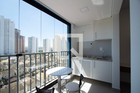 Varanda Sala  de apartamento para alugar com 1 quarto, 45m² em Parque Campolim, Sorocaba