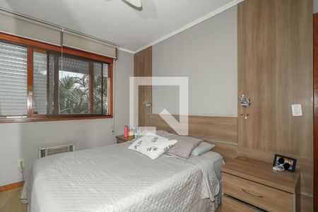 Quarto Suíte de apartamento à venda com 3 quartos, 105m² em Jardim Lindóia, Porto Alegre