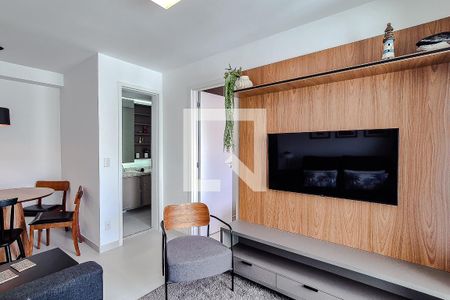 Sala de apartamento para alugar com 1 quarto, 42m² em Barra Funda, São Paulo