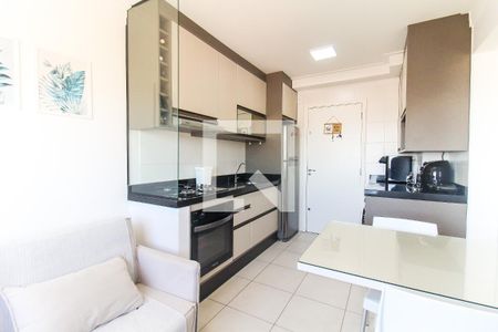 Sala/Cozinha de apartamento à venda com 2 quartos, 33m² em Vila Carmosina, São Paulo