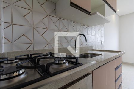 Sala, Cozinha e área de serviço de apartamento para alugar com 2 quartos, 33m² em Vila Ré, São Paulo