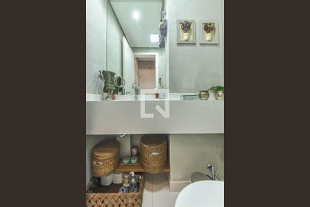 Sala - Lavabo de apartamento à venda com 2 quartos, 105m² em Jardim Caravelas, São Paulo