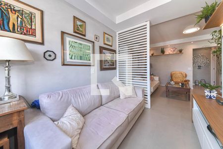 Sala de TV de apartamento à venda com 2 quartos, 105m² em Jardim Caravelas, São Paulo