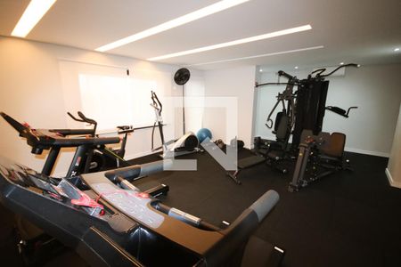 Área comum - Academia de apartamento para alugar com 2 quartos, 69m² em Canto do Forte, Praia Grande