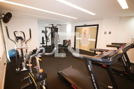 Área comum - Academia de apartamento para alugar com 2 quartos, 69m² em Canto do Forte, Praia Grande