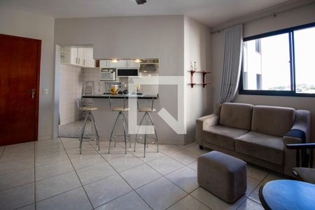 Sala de apartamento à venda com 2 quartos, 56m² em Jardim Wanda, Taboão da Serra