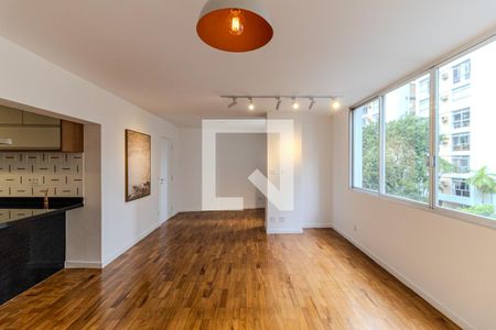 Sala de apartamento para alugar com 3 quartos, 129m² em Higienópolis, São Paulo