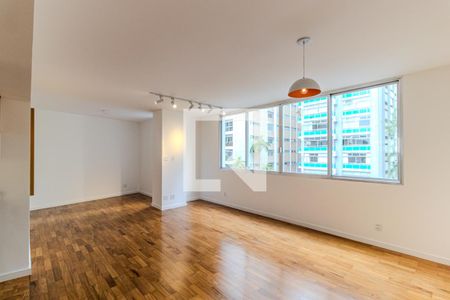 Sala de apartamento para alugar com 3 quartos, 129m² em Higienópolis, São Paulo