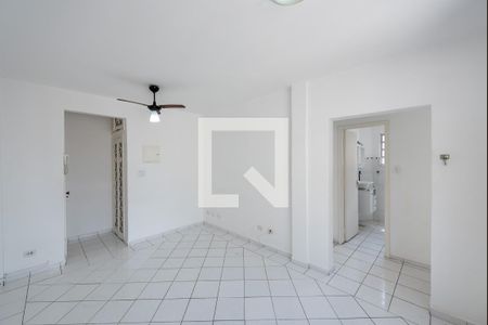 Sala de apartamento para alugar com 1 quarto, 44m² em Gonzaga, Santos