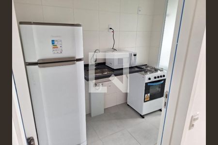 Cozinha de apartamento à venda com 1 quarto, 27m² em Vila Dom Pedro I, São Paulo