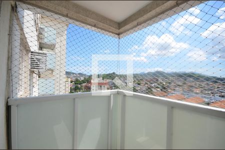 Varanda da Sala de apartamento para alugar com 2 quartos, 55m² em Campinho, Rio de Janeiro