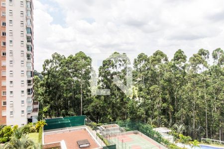 Vista da Varanda de apartamento à venda com 3 quartos, 225m² em Centro Empresarial Tamboré, Santana de Parnaíba