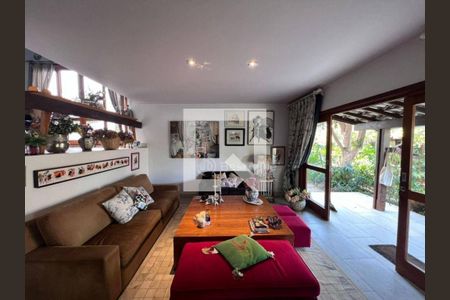 Sala  de casa de condomínio à venda com 1 quarto, 320m² em Residencial Tres (alphaville), Santana de Parnaíba