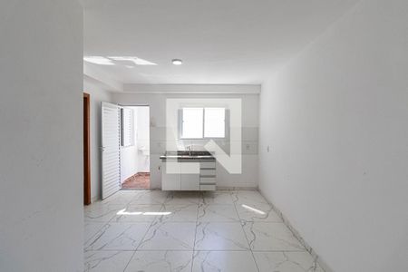 Sala e Cozinha  de apartamento à venda com 2 quartos, 44m² em Parque Boturussu, São Paulo