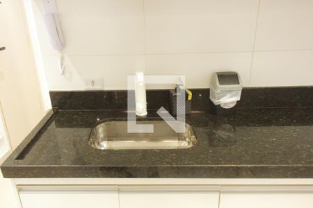 Cozinha e Área de Serviço de kitnet/studio para alugar com 1 quarto, 35m² em Aparecida, Santos