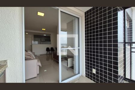 Varanda de apartamento para alugar com 3 quartos, 72m² em Vila Scarpelli, Santo André