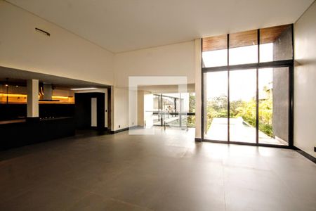 sala de casa de condomínio à venda com 4 quartos, 403m² em Alphaville - Lagoa dos Ingleses, Nova Lima