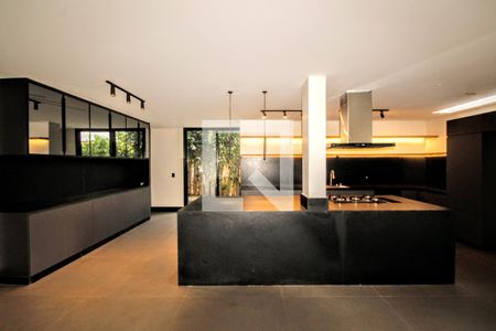 sala de casa de condomínio à venda com 4 quartos, 403m² em Alphaville - Lagoa dos Ingleses, Nova Lima