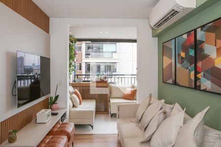 Sala de apartamento à venda com 2 quartos, 61m² em Água Branca, São Paulo