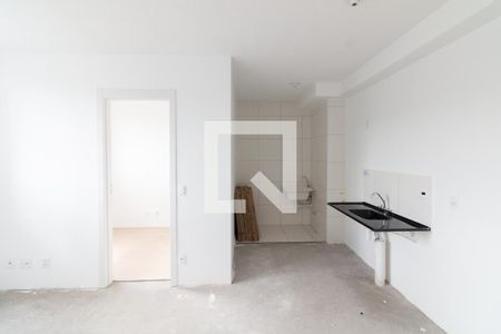 Sala - Cozinha de apartamento para alugar com 2 quartos, 35m² em Jaguaré, São Paulo