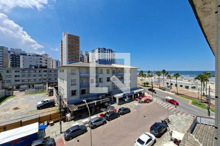 Vista da sala de apartamento para alugar com 1 quarto, 41m² em Cidade Ocian, Praia Grande