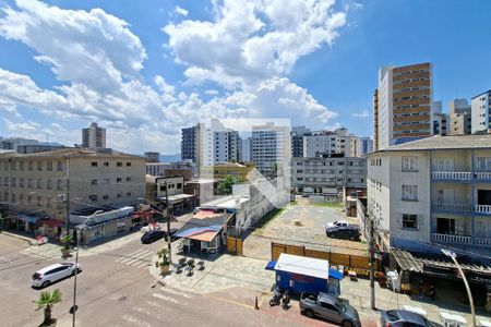 Vista da sala de apartamento para alugar com 1 quarto, 41m² em Cidade Ocian, Praia Grande