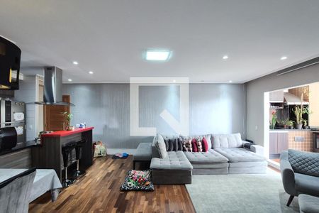 Sala de apartamento à venda com 3 quartos, 102m² em Baeta Neves, São Bernardo do Campo