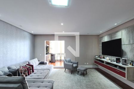 Sala de apartamento à venda com 3 quartos, 102m² em Baeta Neves, São Bernardo do Campo