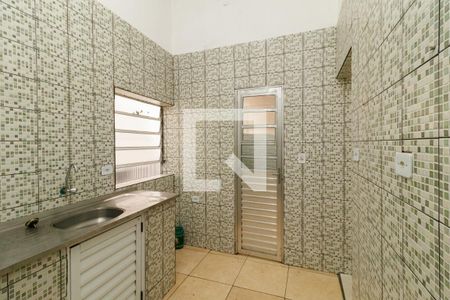 Cozinha e Área de Serviço de casa para alugar com 1 quarto, 40m² em Vila Maria Alta, São Paulo