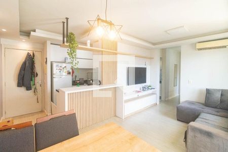 Sala  de apartamento para alugar com 3 quartos, 69m² em Humaitá, Porto Alegre