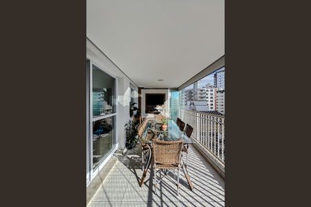 Varanda da Sala de apartamento à venda com 3 quartos, 93m² em Vila Regente Feijó, São Paulo