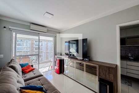 Sala de apartamento à venda com 3 quartos, 93m² em Vila Regente Feijó, São Paulo