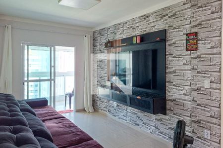 Sala de apartamento para alugar com 2 quartos, 100m² em Vila Caiçara, Praia Grande