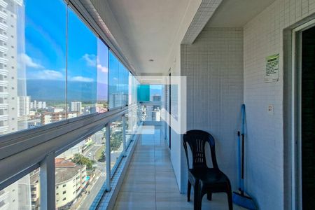 Sacada  de apartamento para alugar com 2 quartos, 100m² em Vila Caiçara, Praia Grande