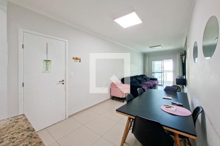 Sala de apartamento para alugar com 2 quartos, 100m² em Vila Caiçara, Praia Grande