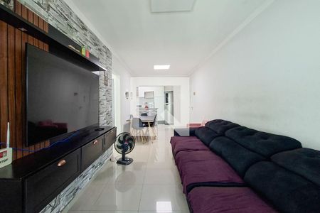 Sala de apartamento para alugar com 2 quartos, 100m² em Vila Caiçara, Praia Grande