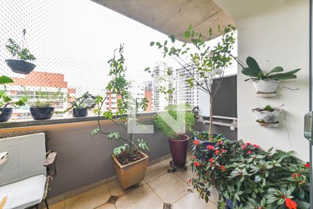 Sala - Varanda de apartamento à venda com 4 quartos, 200m² em Brooklin Novo, São Paulo