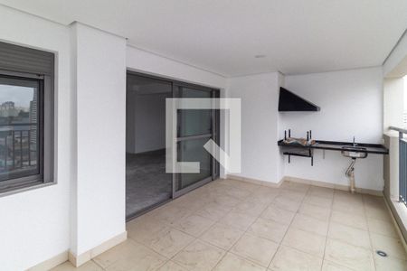 Varanda da Sala/Cozinha de apartamento à venda com 3 quartos, 118m² em Vila Prudente, São Paulo