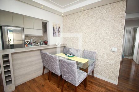 Sala de Jantar de casa à venda com 3 quartos, 77m² em Campestre, Santo André