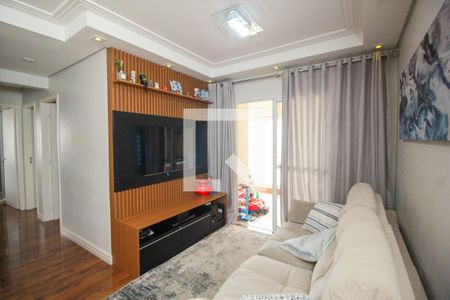Sala de casa à venda com 3 quartos, 77m² em Campestre, Santo André