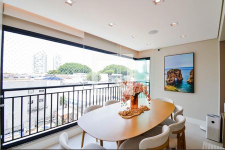 Varanda da Sala de apartamento à venda com 2 quartos, 86m² em Vila Progresso, Guarulhos